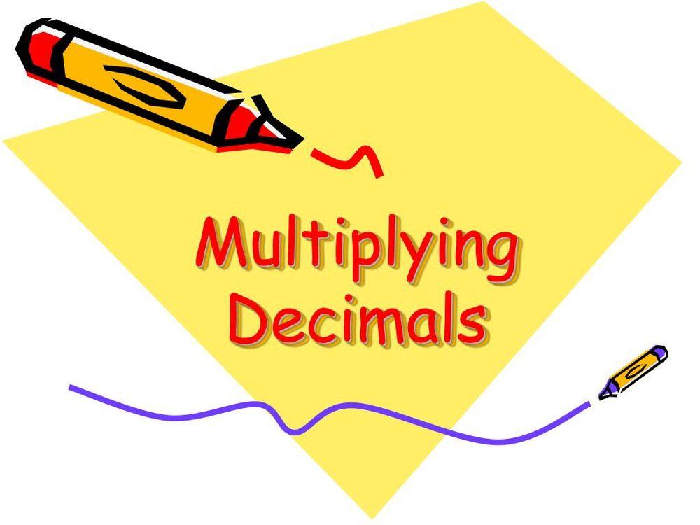 Multiplying Decimals Practice